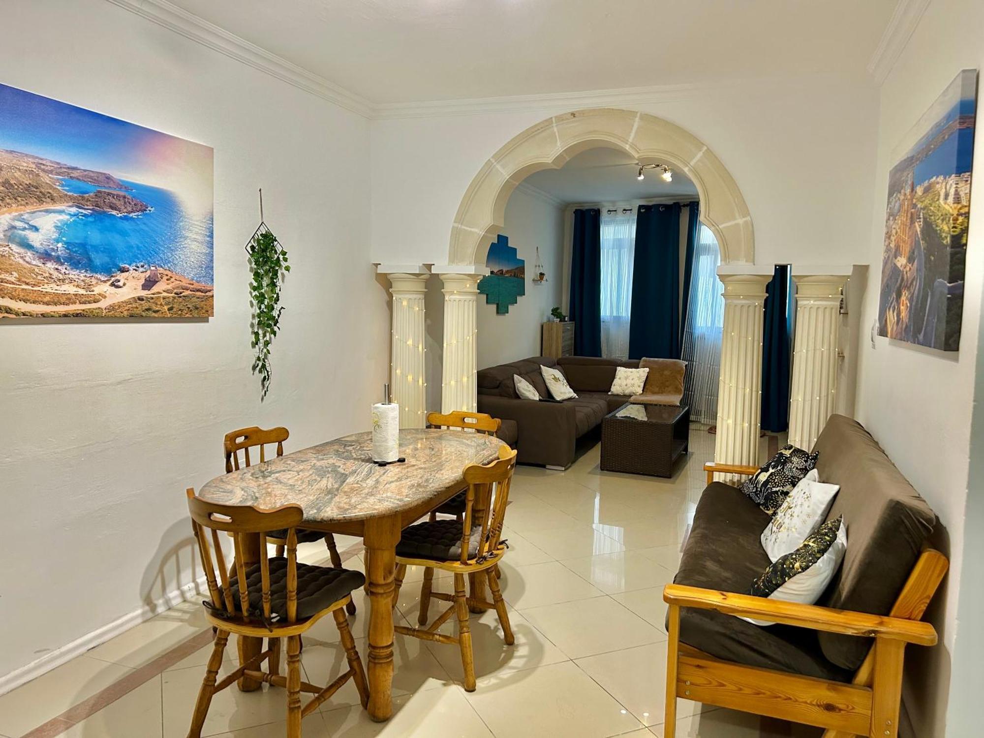 Beach Front 3-Bedroom Holiday Home Mellieħa Eksteriør billede
